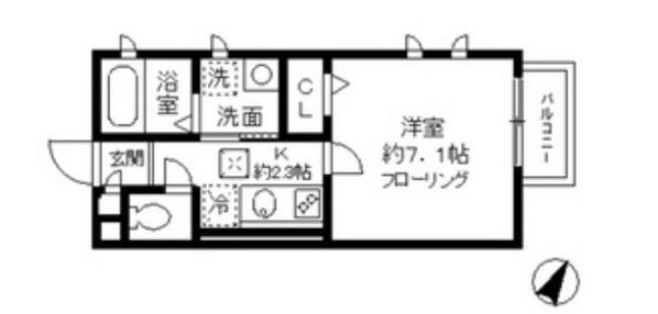 プリンストンの物件間取画像